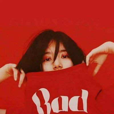 微信红色系女生头像合集 15张高清意境款来啦