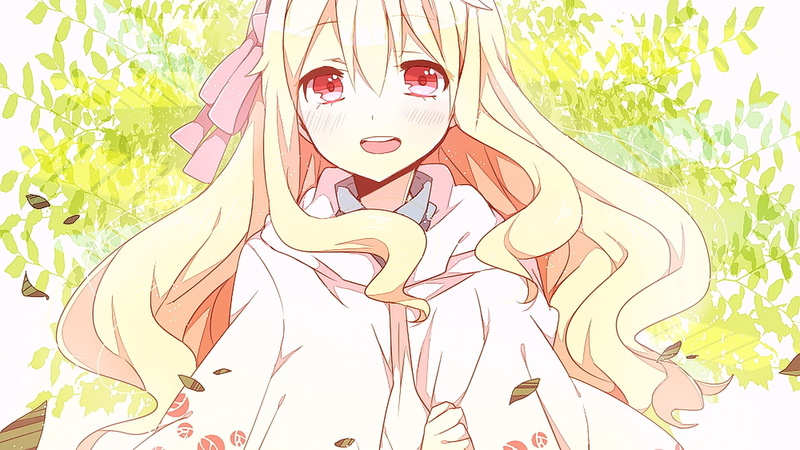 金发少女笑脸壁纸分享 阳炎计划同人高清图