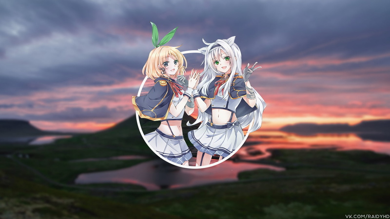 《不正经的魔术讲师与禁忌教典》动漫壁纸合集 两位少女主角高清美图