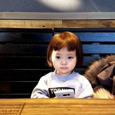 女生萌娃高清头像合集 30张可爱软萌小女孩头像图