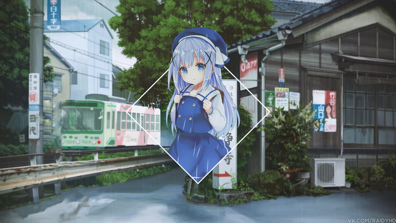 这款画中画壁纸太绝！4K萌系少女香风智乃高清壁纸来啦