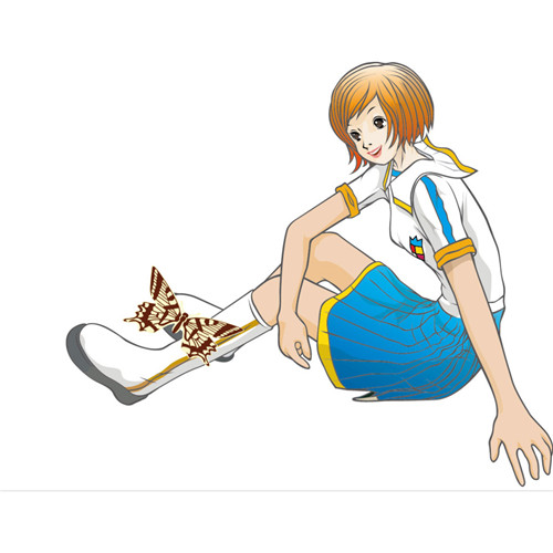 15款不同坐姿的动漫女生头像 含M坐鸭子坐等经典姿势