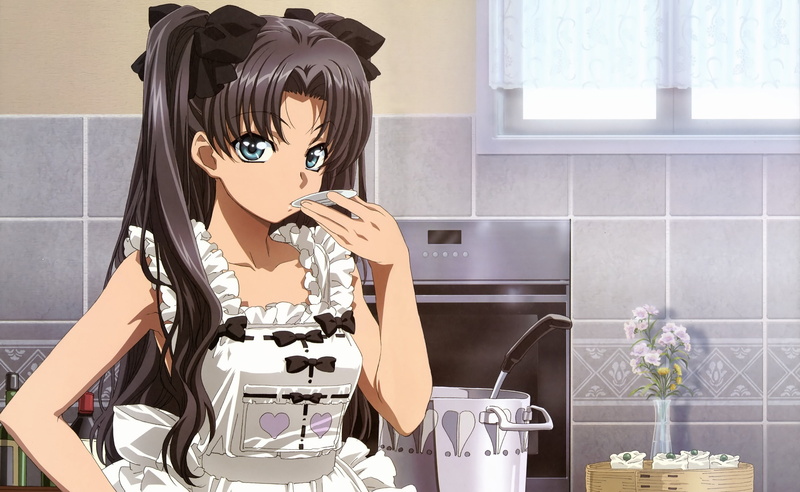 超有氛围感的二次元手办静物壁纸