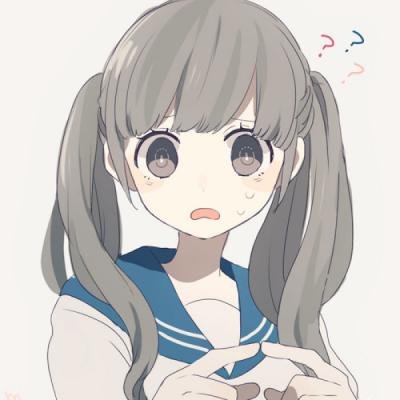 9张超萌萝莉动漫女生头像 高清可爱款合集