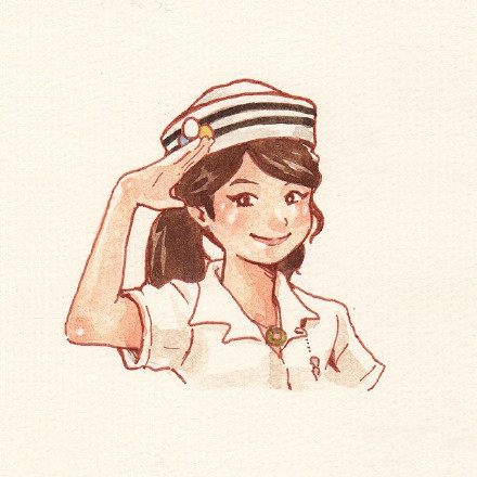 # 9款软萌可爱的女生漫画头像 高清无水印共9张