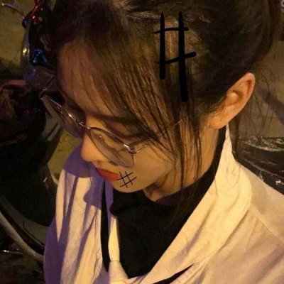19张高清好看的女生戴眼镜微信头像合集