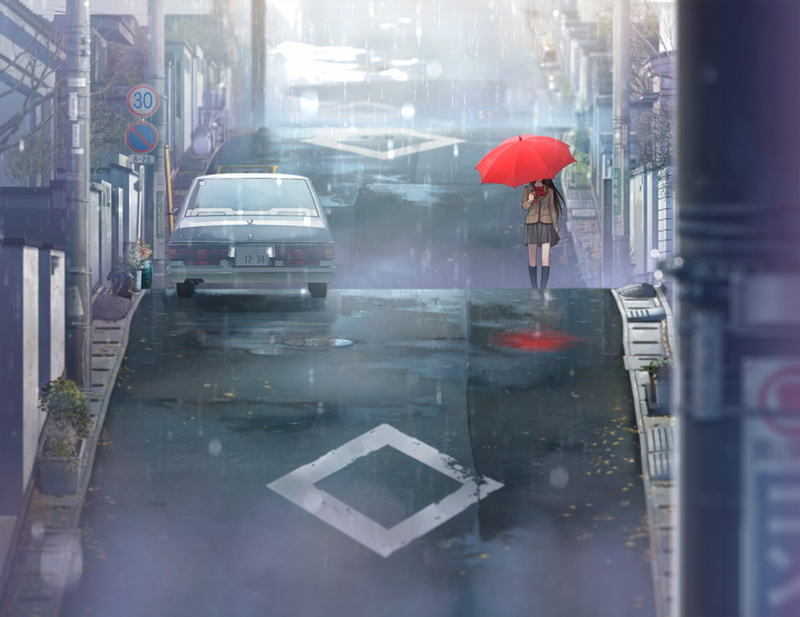 拿枪的制服动漫少女壁纸
