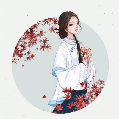 9张超绝古风女生手绘头像 高清氛围感拉满