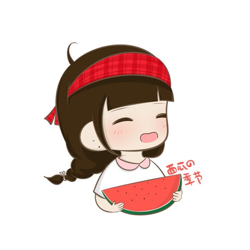 8张高清可爱女孩漫画头像 女生头像专属合集