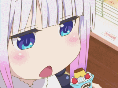 动漫萌妹子动图表情包合集