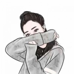 24张简约气质女生手绘头像 适合当微信头像的个性手绘图