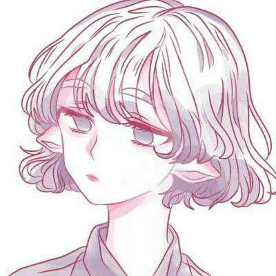 9张清新软萌手绘女生头像 淡雅治愈感拉满