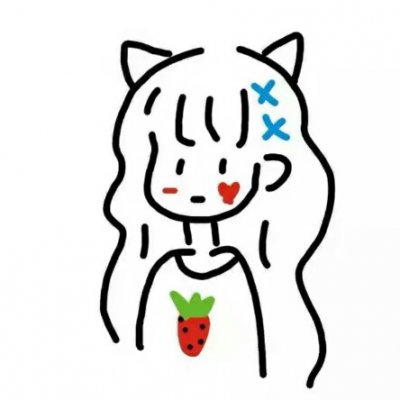 13张超治愈可爱小女孩简笔画头像 高清又好上手