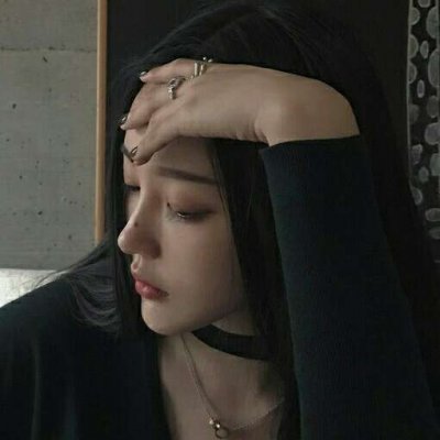 女生孤独难过微信头像 36张高清图合集