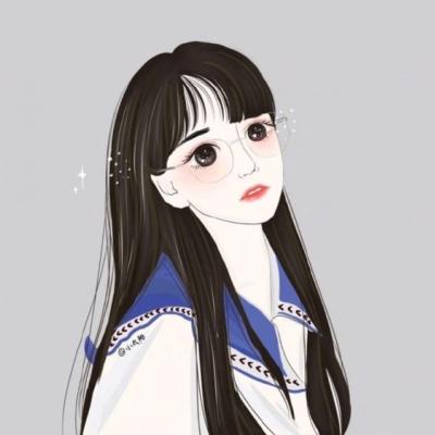 16张高清好看的手绘个性女生头像合集