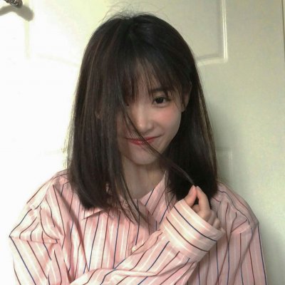 24张高清清纯齐刘海美女头像 好看又耐看