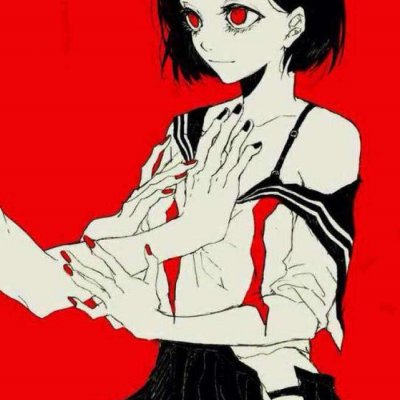 7张高清动漫暗黑萝莉头像 女生头像素材合集