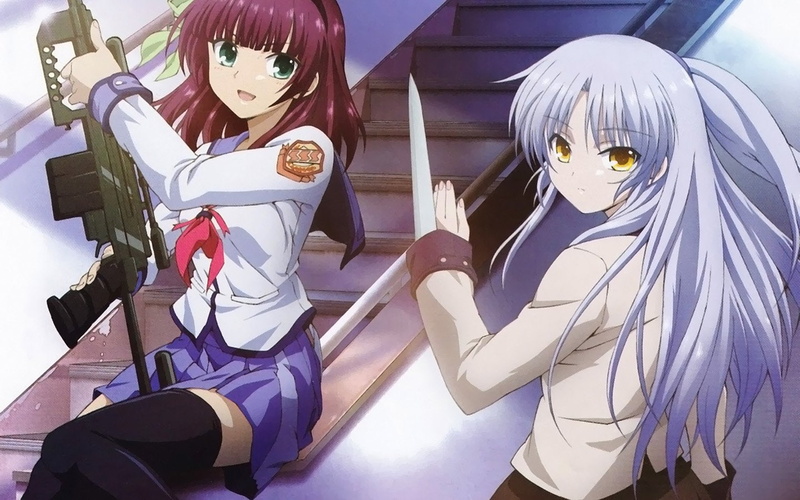 立华奏、仲村由理的《Angel Beats!》高清壁纸合集