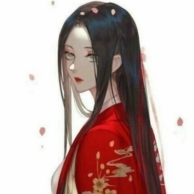 15张高清好看的女生黑暗丧风动漫头像