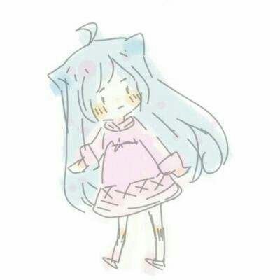 超萌可爱女生卡通头像合集 24张高清无水印