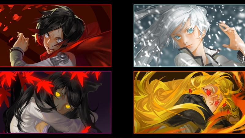RWBY角色露比·罗丝高清壁纸合集