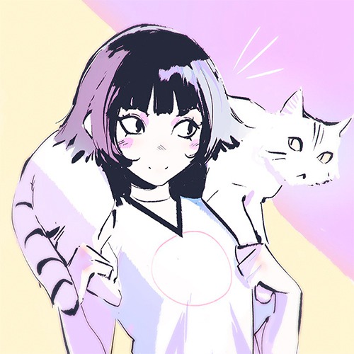 8张高清好看的女生漫画头像合集