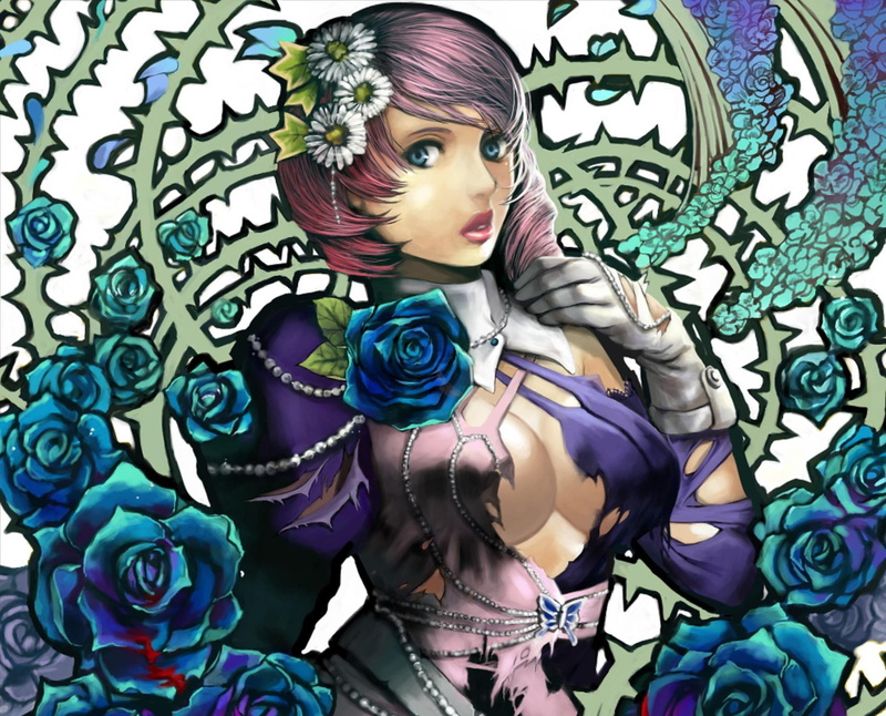 铁拳AI少女爱丽丝 绝美玫瑰壁纸合集