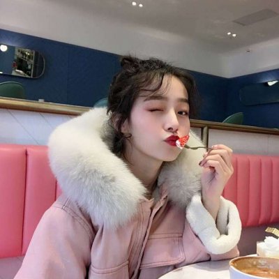 32张高清治愈女生头像！每一张都笑得超元气