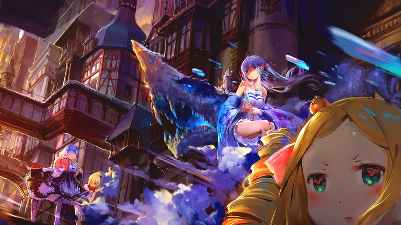 Re:Zero从零开始的异世界生活热门角色高清壁纸合集