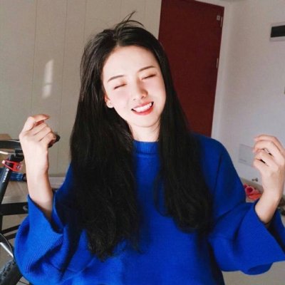 36张高清小清新浅蓝色女生头像合集