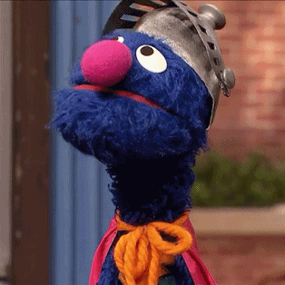 芝麻街葛罗弗动图表情包合集