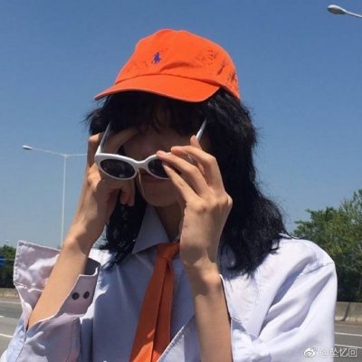 36张高清小清新浅蓝色女生头像合集