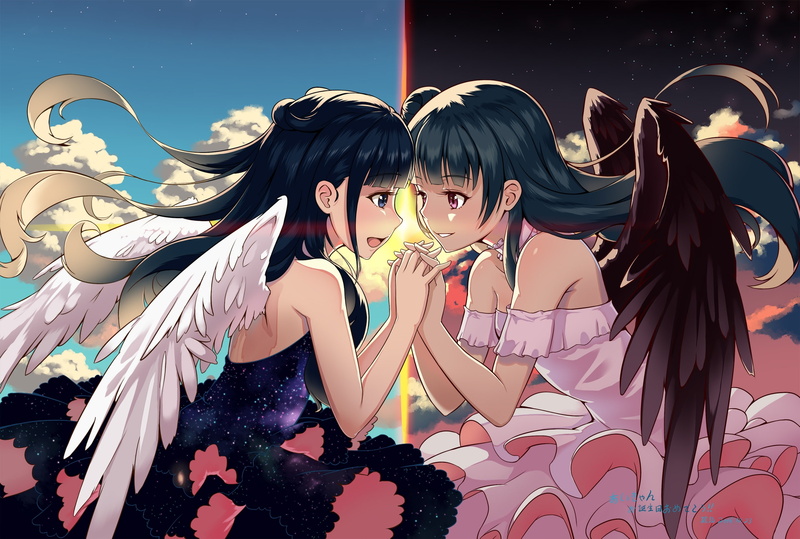 《LoveLive!Sunshine!! 画中画风格动漫手机壁纸 720P高清版》
