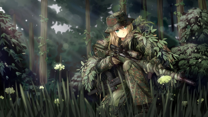 TC1995 1080P动漫少女高清壁纸