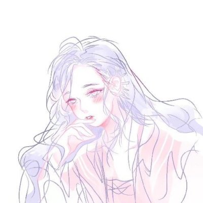 8张清新简约风动漫女生头像 高清好看直接存