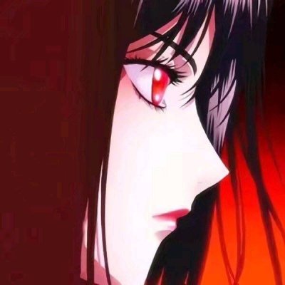 33张高清黑暗系丧气女生动漫头像 氛围感拉满