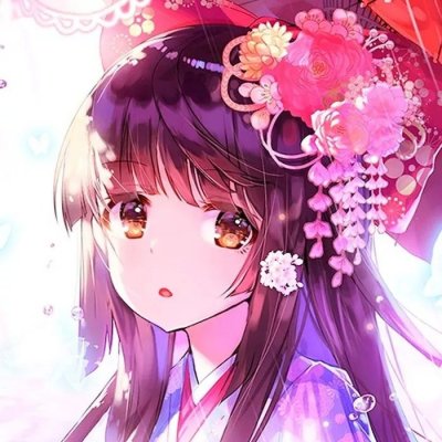 25张唯美古风动漫女头 这款“何处繁华笙歌”头像太绝了