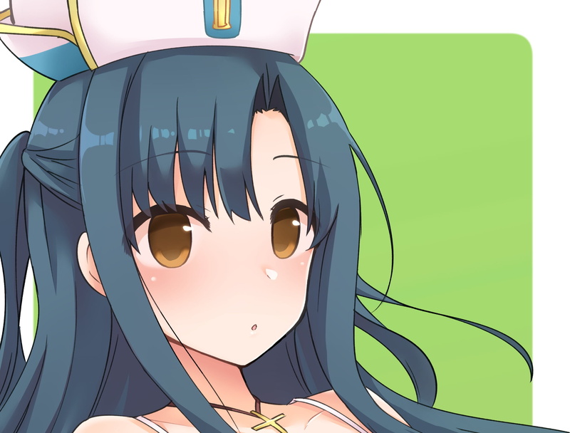 《平凡职业造就世界最强》黑发长发美少女高清壁纸合集