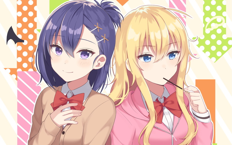 《珈百璃的堕落》月乃濑四月 珈百璃·怀特 1080P高清壁纸合集