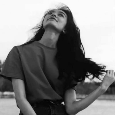 36张高清高冷孤傲黑白女生头像合集