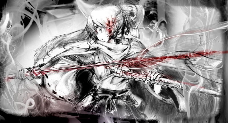 凌乱电线与动漫少女：室内氛围感高清壁纸