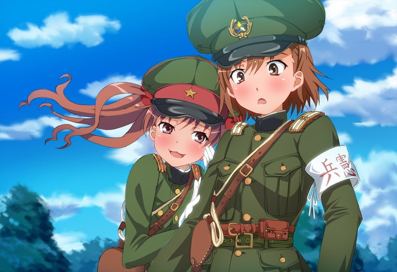 炮姐黑子军装壁纸合集 高清480P
