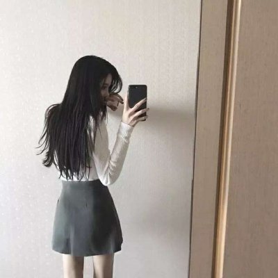 18张高清好看的时尚美女背影头像 女生头像素材合集