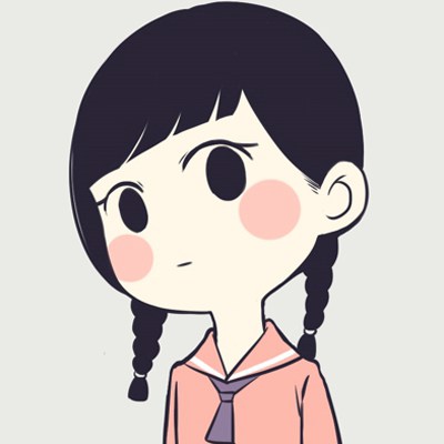 # 8张超甜清纯俏皮少女动漫头像，适合当微信QQ头像