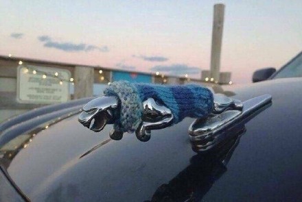 车标恶搞表情包太有意思了！以后买车可以这么玩