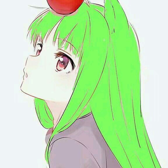 生活要过得去，试试绿头发女生头像？