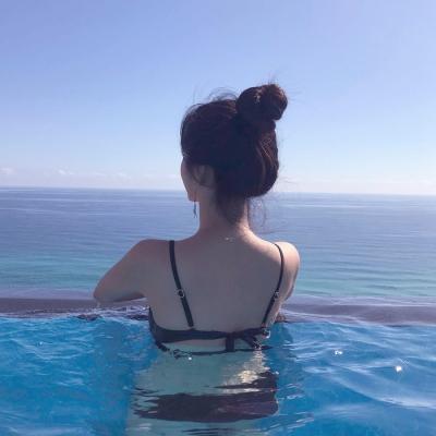 女生海边背影微信头像 28张高清唯美大图合集