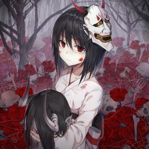 12张暗黑丧系诡异女生动漫头像 高清氛围感拉满