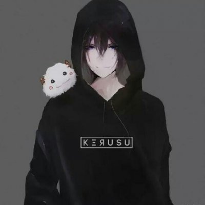 32张高清暗黑系高冷动漫女生头像合集