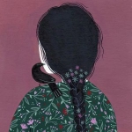 女生背影头像还能这么高级？这款不落俗套的单张头像来了